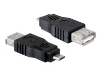 Delock Adapter USB micro-B male > USB 2.0-A female