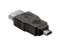 DeLOCK USB-adapter 4-pin mini-USB type B (han)