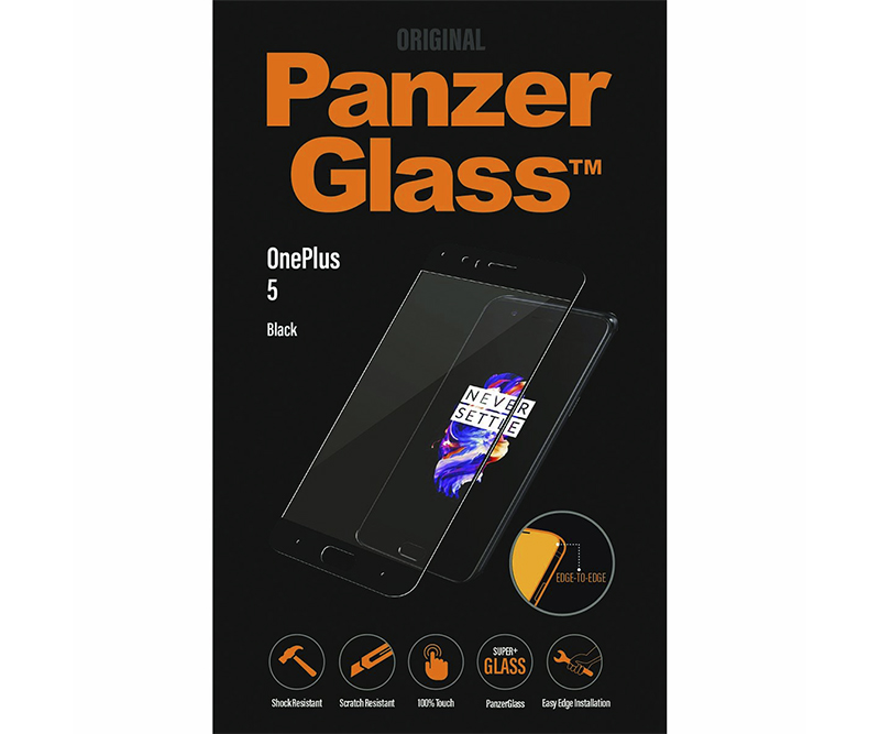 PanzerGlass OnePlus 5 Sort