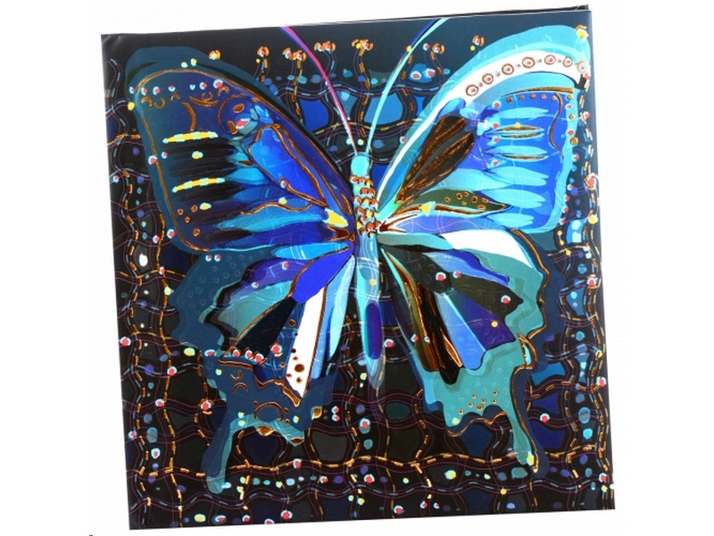 TURNOWSKI Poesibog 16,5 x 16,5 cm - Flower Butterfly