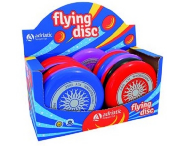 Frisbee - 4 farver - 25 cm
