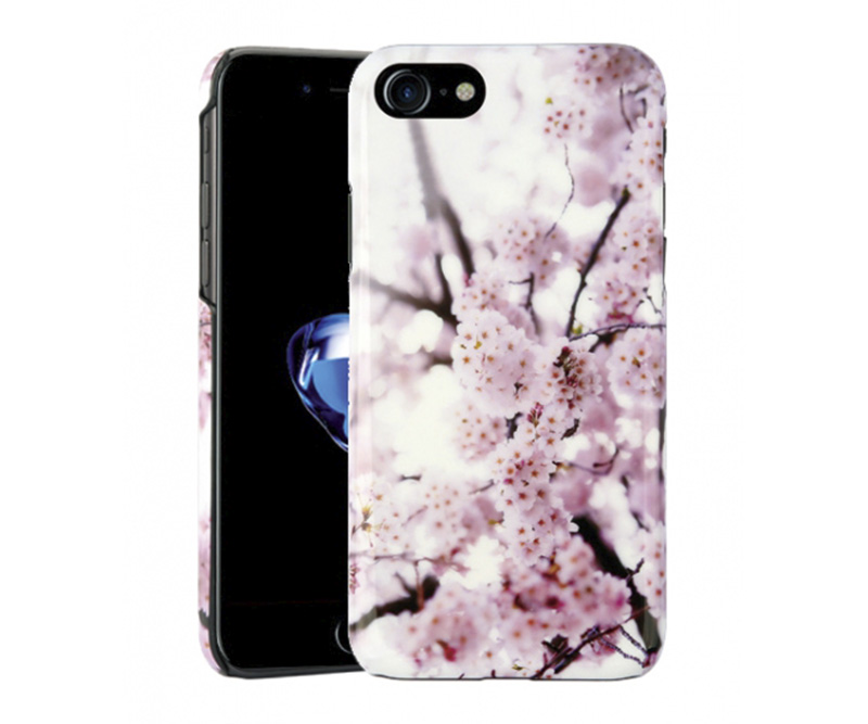 Vivanco Slim Cover iPhone 8/7/6 Cherry Blossom