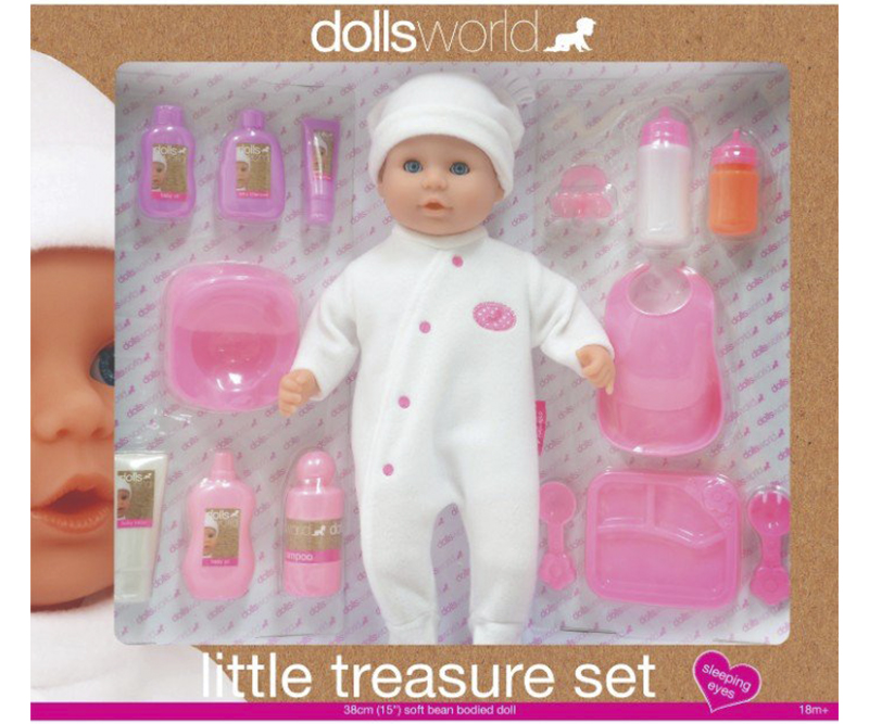Dolls World - Little Treasure dukke - 38cm