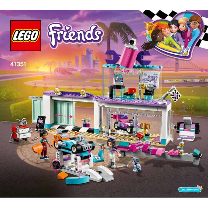 Lego Friends Creative Tuning Shop 41351