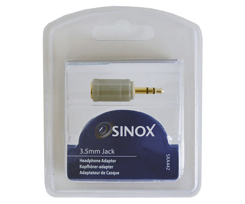Sinox - Hovedtelefon Adapter 3.5mm Jack