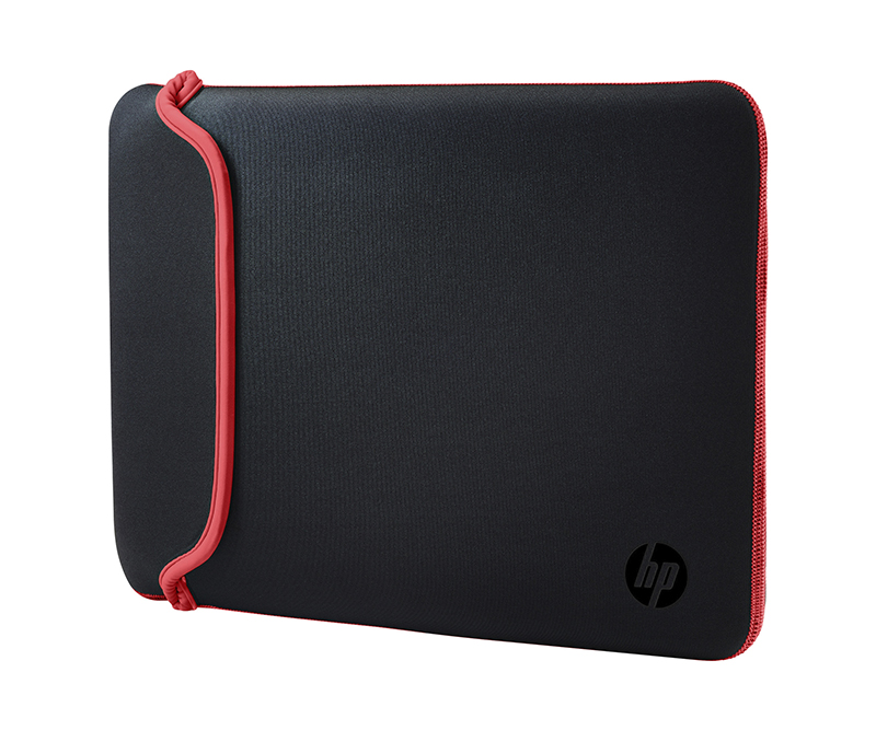 HP Notebook Sleeve Hylster 15.6" Neopren Sort/Rød