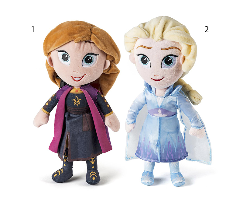 Disney Frost Elsa eller Anna Bamse 30cm