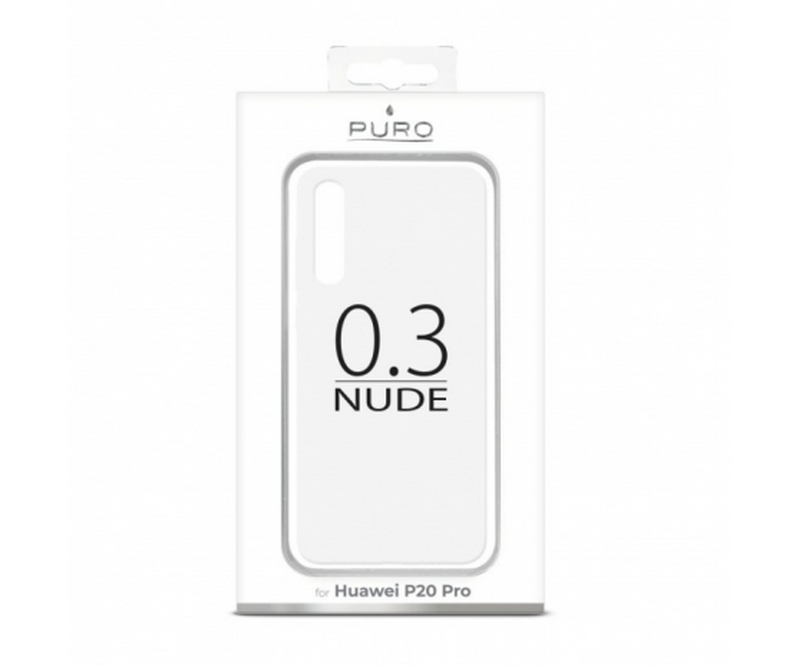 Puro Huawei P20 Pro 0.3 Nude Cover transparent