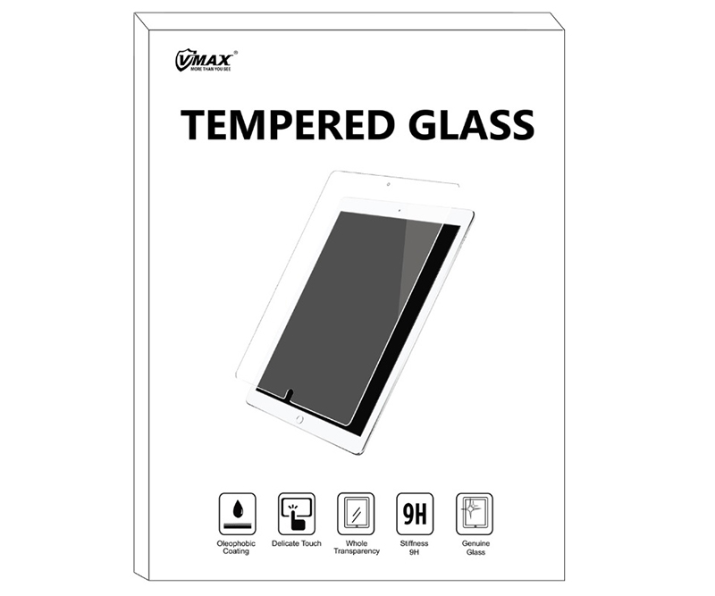 VMax Glass 2.5D Tempered Glass iPad 10,2"