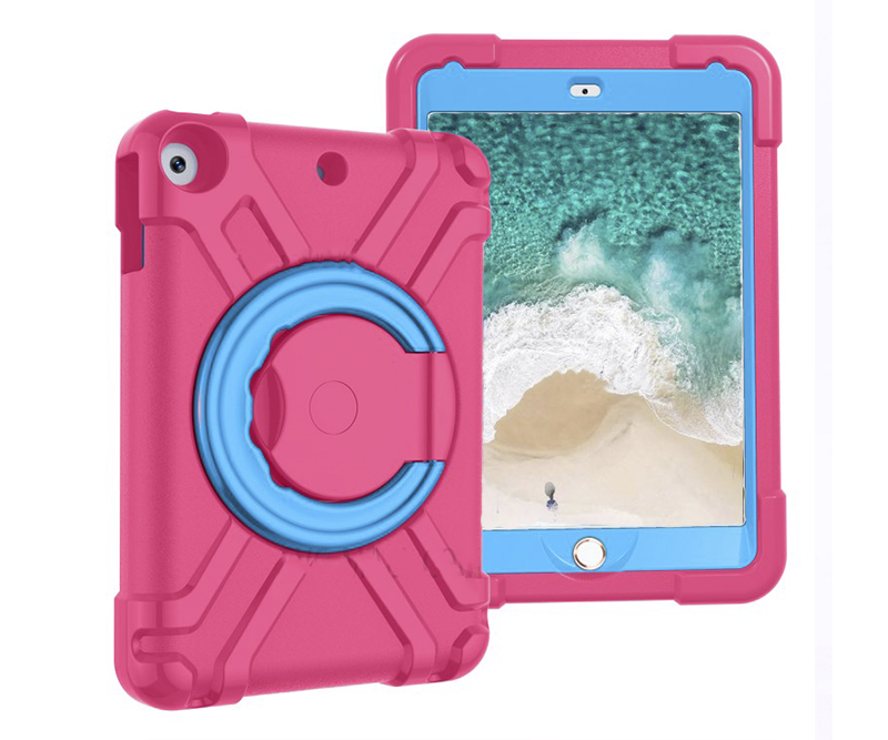 EVA beskyttelsescover til iPad 10.2 (2019) - Pink/Blå