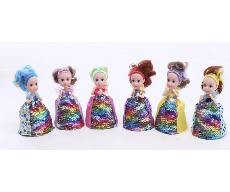 Cupcake Surprise Rainbow Prinsesse - Ass
