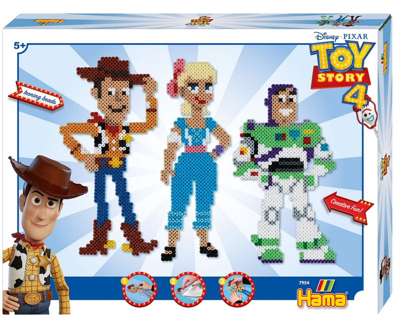 Hama Midi - Toy Story 4 - gaveæske (no. 7954)