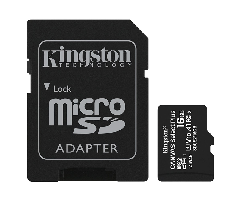 Kingston Canvas Select Plus microSDHC 16GB