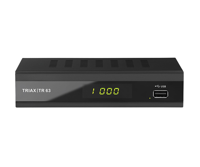 Triax TR 63, DVB-T2 HEVC, FTA