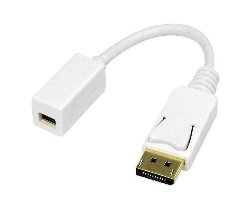 LogiLink DisplayPort Adapter - DisplayPort - Mini-DisplayPort