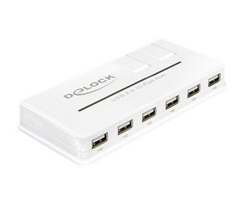 DeLock USB 2.0 External HUB 10 Port
