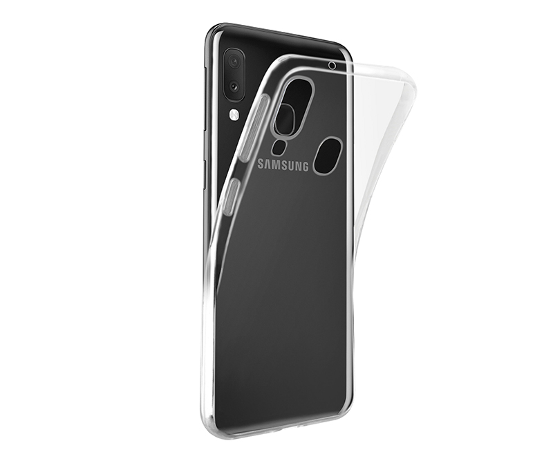 Vivanco Samsung Galaxy A20e Slank TPU bagcover - Klar