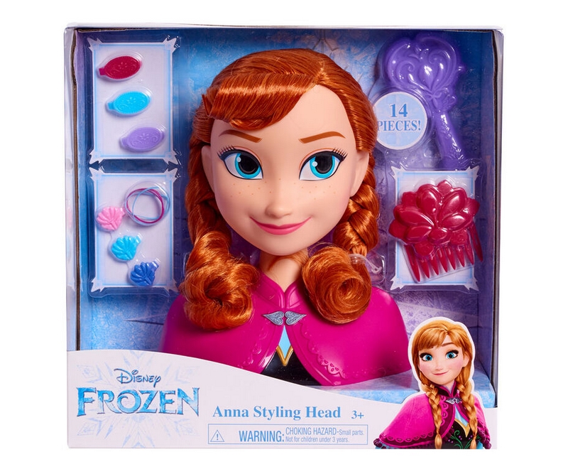 Disney Frozen Styling Head Doll  - Anna