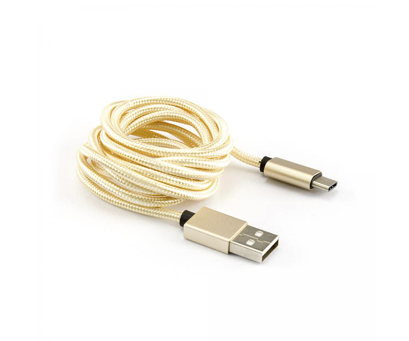 SBOX CTYPE-1,5G USB type C Kabel 1,5m - Gold