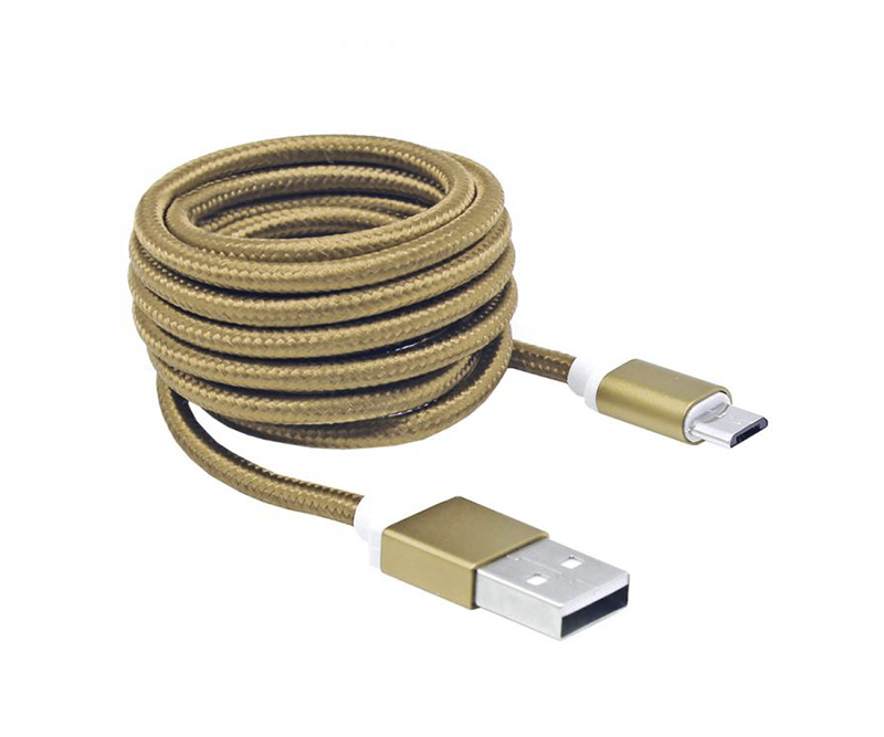 SBOX USB-10315B Micro USB Kabel 1,5m - Guld