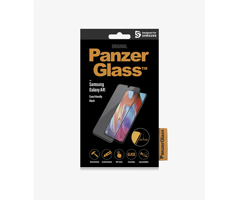 PanzerGlass Samsung Galaxy A41 - Sort
