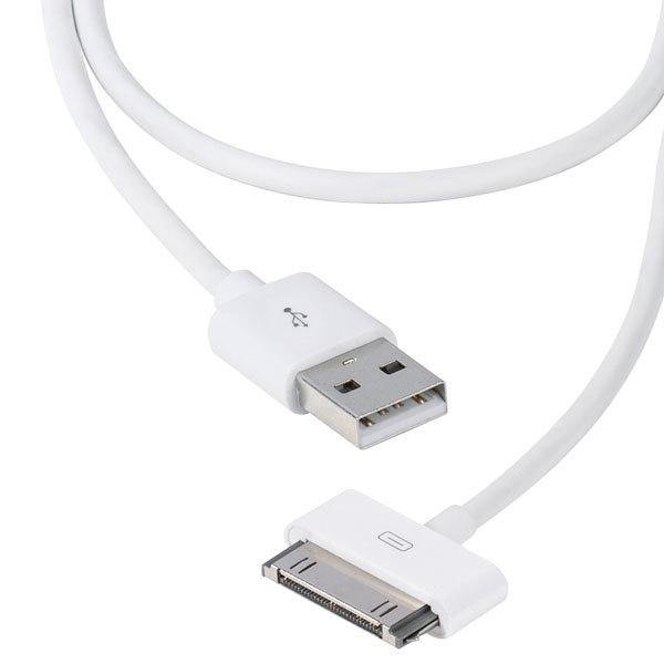VIVANCO Dock USB kabel til iPhone 3, iPhone 4 , iPad 3, 1.5m