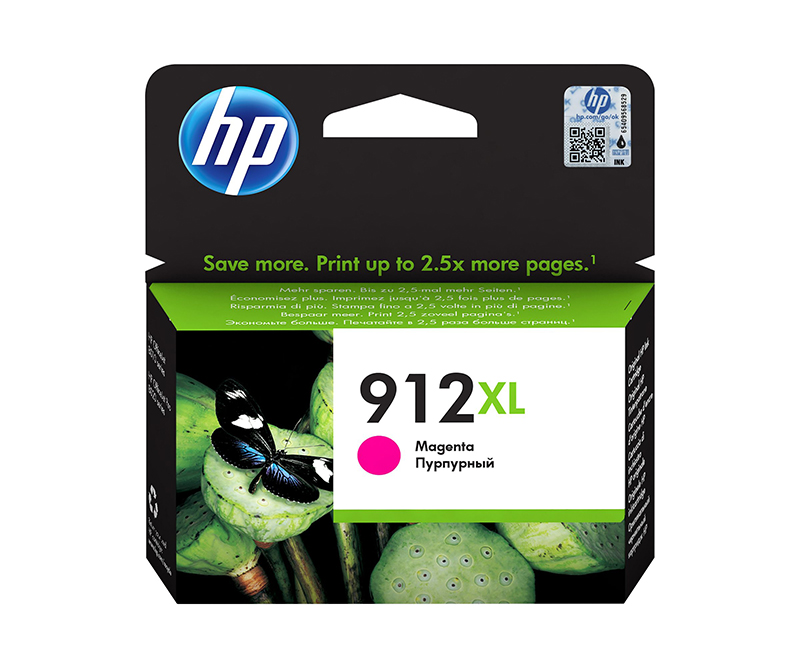 HP 912XL Magenta 825 sider