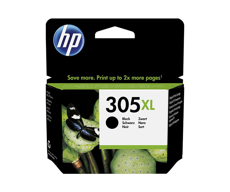 HP 305XL Inkjet - Sort - 240 sider