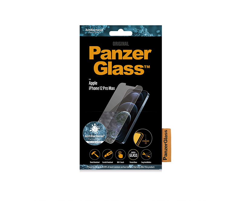 PanzerGlass Apple iPhone 12 Pro Max  - Standard fit  (Antibakteriel)