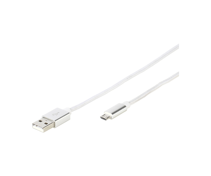 Vivanco Longlife Micro-USB Cable 1.5m White