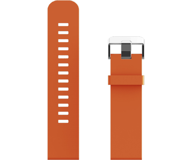 Swiss Go Smart Watch - Urrem Silicone Orange - 20mm