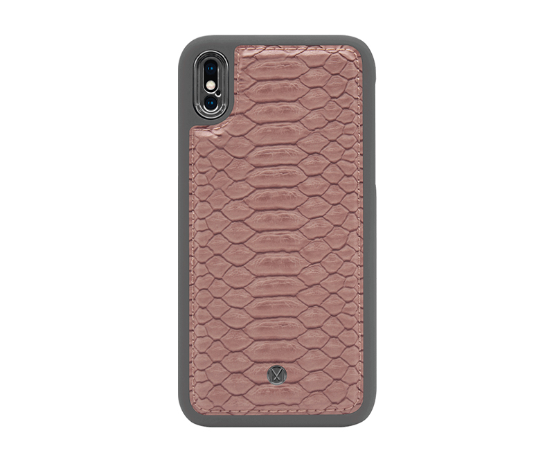 Marvêlle N°300 Ash Pink Reptile iPhone XS Max - bagcover