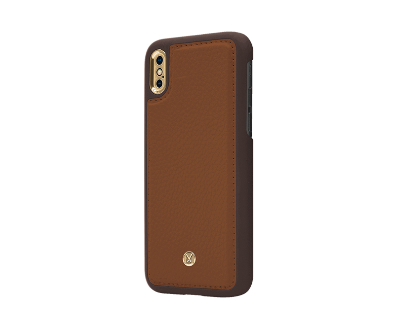 Marvêlle N°300 Oak Light Brown Grainy iPhone X/XS - bagcover