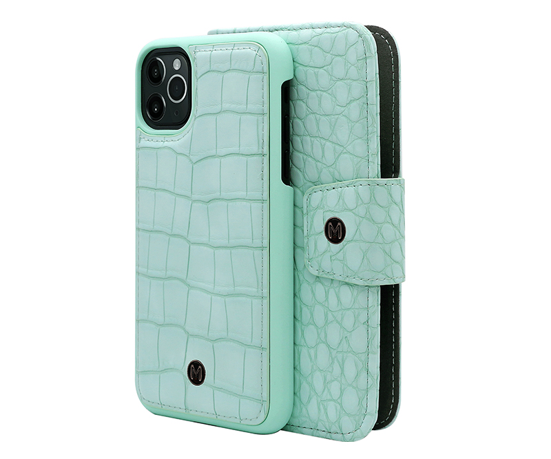 Marvêlle N°301 Neo Mint Croco iPhone 11 Pro Max