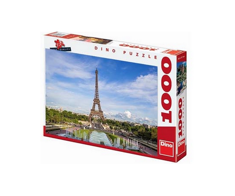 Puslespil - Eiffeltårnet - 1000 brikker