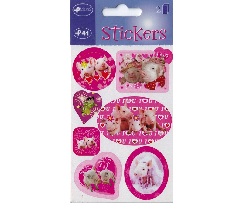 stickers - Grise -2 ark (95053)