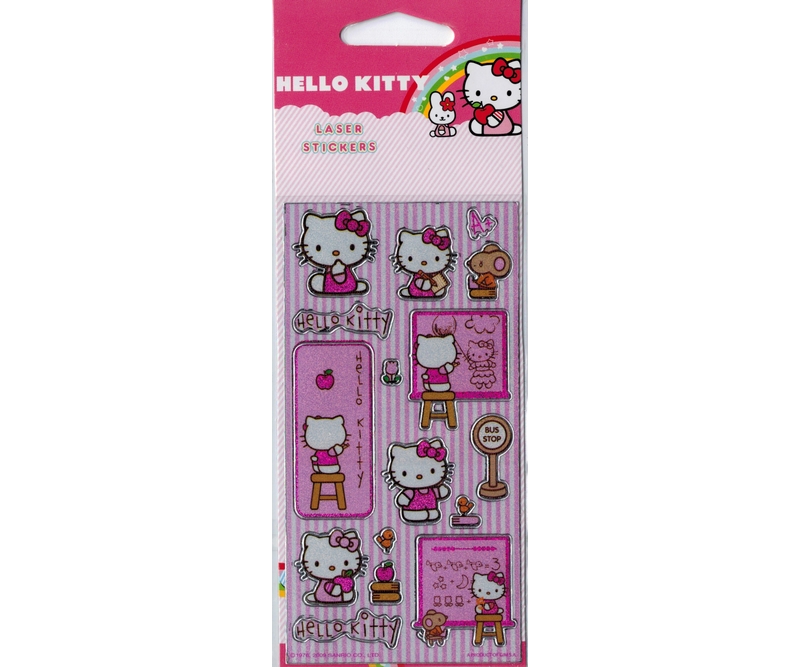 stickers - Hallo Kitty -2 ark (94831)