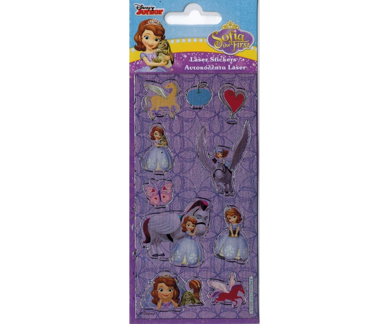 stickers - Sofia the first - 1 ark (23328)