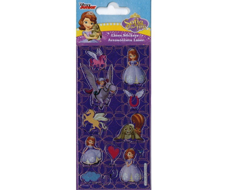 stickers - Sofia the first - 1 ark (23329)