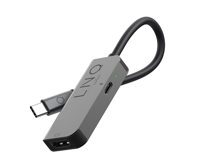 LINQ 2 i 1 USB-C Multiport Hub - Space Grey