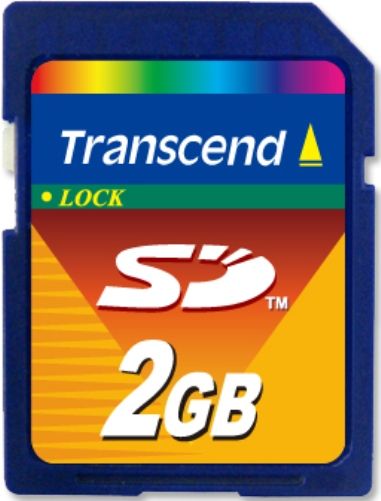 Transcend Flashhukommelseskort 2 GB SD