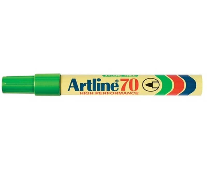 Artline 70 marker, Permanent marker 1,5mm - Grøn