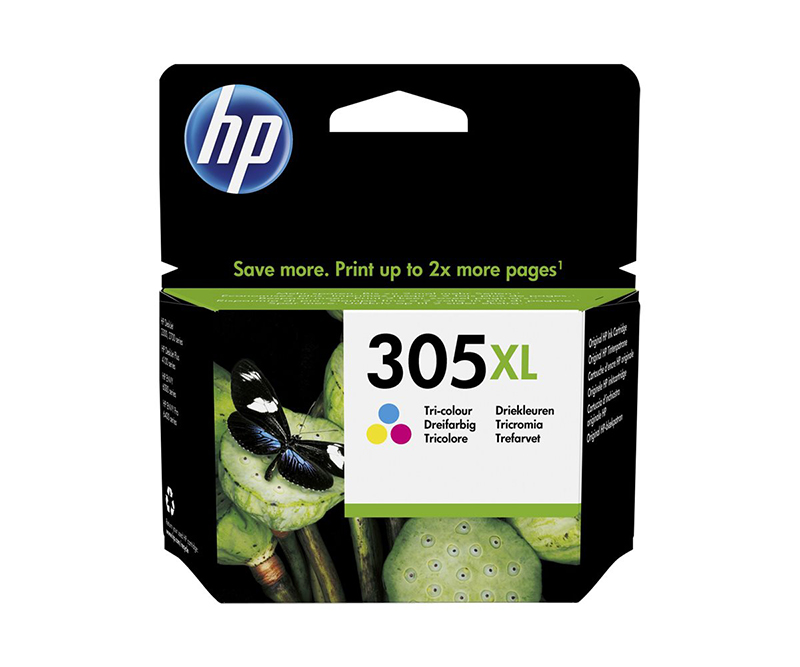 HP 305XL Inkjet - Tri-Color - 200 Sider