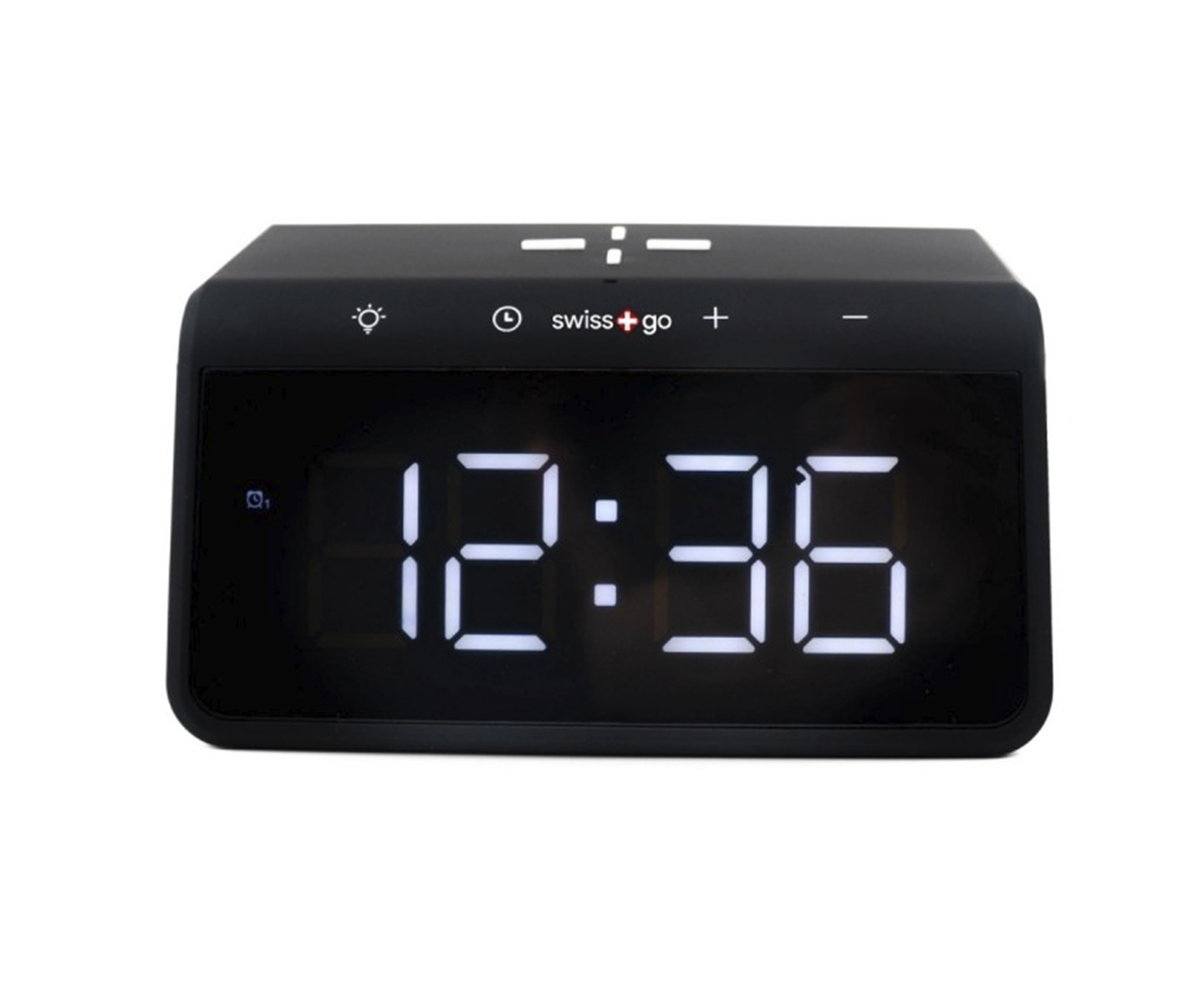 Swiss Go Touch Alarm Clock/ Wireless Charger