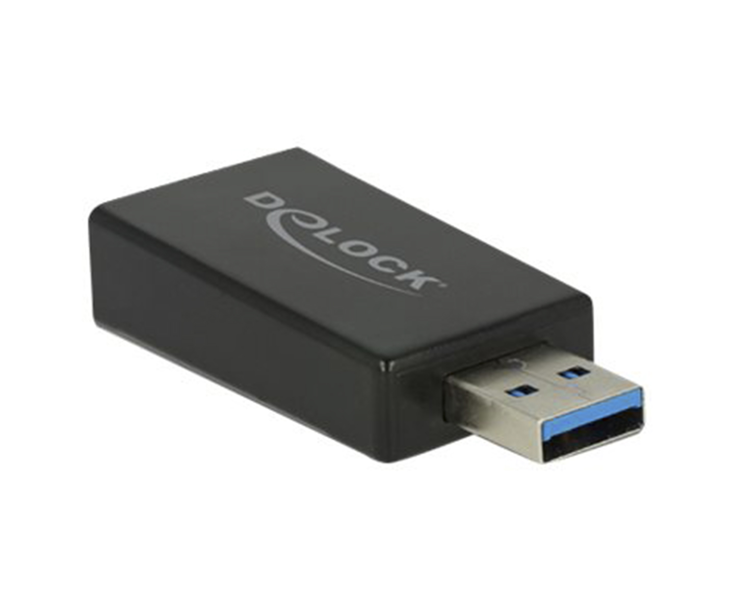 DeLOCK USB 3.1 Gen 2 USB-C adapter Sort