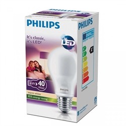 Philips STD LED 419656 6W=40W mat E27