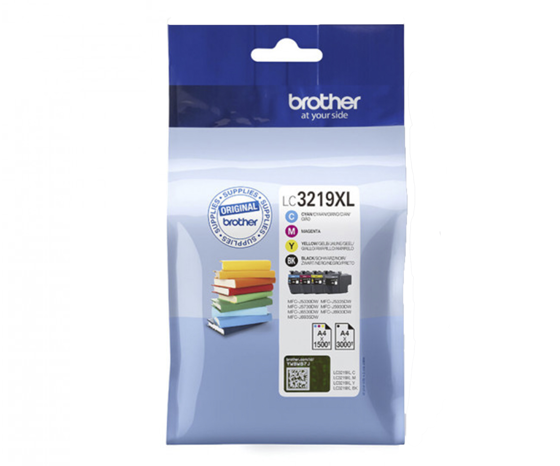 Brother Inkjet - LC3219XL Value Pack Sort Gul Cyan Magenta