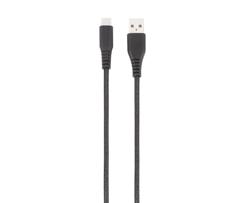 Vivanco - Longlife USB-C / -A 2.0 kabel 2,5 m sort