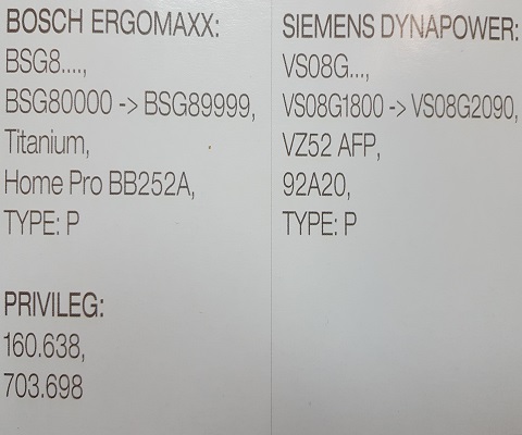 Qualtex 112 - Bosch/Siemens (Dynapower, Type P)