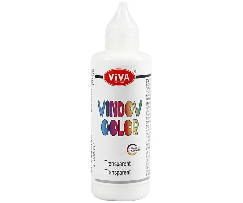 Viva Decor vinduesmaling - Transparent - 90 ml